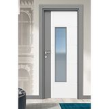 Alo Kapı Melamin Elit Loras Camli Oda Kapisi, 86/204/14-17 Cm Antrasit