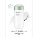 Aloe Vera İçeren Güneş Sütü MISSHA All Around Safe Block Essence Sun Milk EX SPF50+ PA+++ 70ml