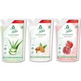Aloe Vera Krem Sabun 500 ml + Badem Özlü Krem Sabun 500 ml + Senses Nar Krem Sabun 500 ml