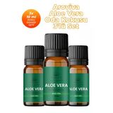 Aloe Vera Oda Kokusu 3'Lü Set- Doğal Esansiyel Uçucu Yağ, Difüzör Esansı, Buhurdanlık Yağı