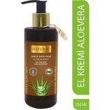 Aloe Vera Özlü El, Yüz Ve Vücut Bakım Kremi 250 Ml - Nemlendirici Ve Onarıcı Vücut Losyonu