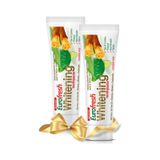 Aloe Veralı Misvaklı Beyazlatıcılı Diş Macunu 2Li Alım 112Gr