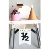 aloha concept 6 Aylık Mama Sandalyesi -Duvar Süsü Flaması