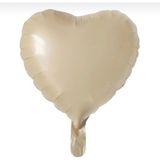 Aloha Kalpli Balon Kum Beji Retro Tonları 18INCH