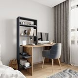Alonex Aden 120x74x55 Çalışma Masası Bilgisayar Masası Ofis Ders Antrasit