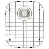 Alonsoo Mutfak Evyesi için Lavabo Koruyucuları Paslanmaz Çelik Evye Izgarası, Lavabonun altı için Lavabo Rafı 16.14 "L × 13" W Arka Tahliye ile Lavabo Alt Izgarası 1 Paket
