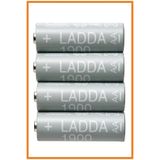 Alony Home Ladda Şarj Edilebilir Pil 4 Adet Aa 1.2V 1900 Mah.