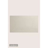 Alora %100 Pamuk Ayak Havlusu - Ekru 60X130, 690 Gr