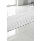Alora Beyaz Büyük Ayak Havlusu - 60x130 Cm, 690GR%100 Pamuk, Spa Ve Otel Banyo Paspası