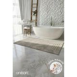 Alora Vizon Büyük Ayak Havlusu - 60X130 Cm , 690Gr %100 Pamuk, Spa Ve Otel Banyo Paspası