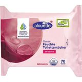 Alouette 70'li Islak Tuvalet Kağıdı 1 Katlı Aloe Veralı Ultra Yumuşak Temizlik Sağlar - Beyaz