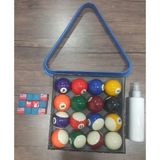 Alp Amerikan Bilardo Topu + Cila + Tebeşir + Masa Üçgeni