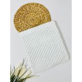 Alp Bebe Nohut 90 x 90 Çift Katlı Nohut Battaniye - Krem - 90 x 100 cm