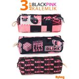 Alp Collection Blackpink K-Pop Desenli Kalemlik Fermuarlı Makyaj Çantası