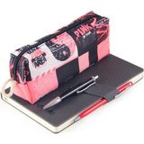Alp Collection Bybag Blackpink K-Pop Desenli Kalemlik Fermuarlı Makyaj Çantası