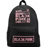 Alp Collection Siyah Blackpink Baskılı Sırt Okul Çantası
