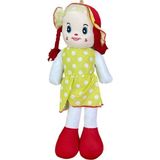 Alp Kids Saçlı Şapkalı Bez Bebek 50 cm 1 Adet