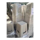 alp reklam Alp Plastik Karizma Rattan Tabure (6 Adet) lı