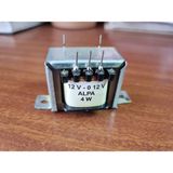 Alpa 2X12V 4W Mini Trafo – Kompakt ve Pratik Güç Çözümü - 0-12V 4Watt