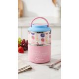 ALPA STORE Fixpoint 1060 ML Double Lunch Box Paslanmaz Çelik 2 Katlı Beslenme Yemek Kabı Yemek Kutusu Sefer Tası