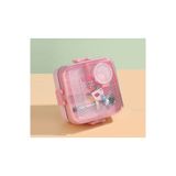 ALPA STORE FIXPOINT 1190 ML PASLANMAZ ÇELİK YEMEK KUTUSU BESLENME KABI LUNCH BOX 2 KATLI KAŞIK VE SOS KABI