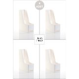 Alpa Store Ops Mg 101 Magazinlik 4'lü Set A4 Demonte Plastik Dikey Klasör Arşiv Kutusu Organizer Saklama - Beyaz