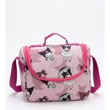 Alpa Store V Model Termal Kuromi Sanrio Hello Kitty Karakter Termoslu Su Geçirmez Yalıtımlı Lüks Beslenme Çantası - Pembe