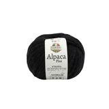 Alpaca Plus Örgü İpi Siyah%55 Organik Yün%20 Baby Alpaca%25 Polyamid 30g 130m (79177)