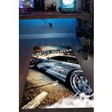 Alpacarpet Kaymaz Taban Makinede Yıkanabilir Gaming Need for Speed Yarış Oyuncu Gamer Genç Odası Halısı