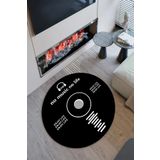 Alpacarpet Kaymaz Taban Makinede Yıkanabilir Müzik CD Oyuncu Playstation Xbox Gamer Genç Odası Halısı