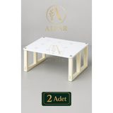 ALPAR 2 Adet Dolap Içi Düzenleyici Raf, Bardak Tabak Rafı, Düzenleme Rafı Org-01 TYC0B74009EF4CF600