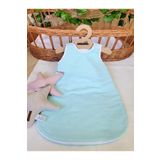 Alpar Tekstil Kışlık 2,5 Tog Fermuarlı Kız- Erkek Bebek-çocuk Torba Uyku Tulumu 2,5 Tog- Mint Yeşili/puantiyeli