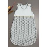 Alpar Tekstil Kışlık Bebek Torba Uyku Tulumu 2,5 Tog- Fox / Gri - 3 - 6 Yaş - Antrasit - Gri - Beyaz