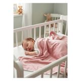 Alpar Tekstil TEK KATLI Yumuşacık Peluş Welsoft kız Bebek Battaniyesi 75X90 CM /PEMBE