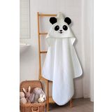Alpar Tekstil Yumuşacık Bebek Banyo Havlu 75x75 cm - PANDA