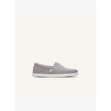 Alpargata Erkek Espadril 10019880 Toms ALP FWD Drizzle Grey Recycled Cotton Canvas