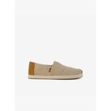Alpargata Erkek Espadril 10023174 Toms ALP FWD Natural Undyed Stitched Stripe