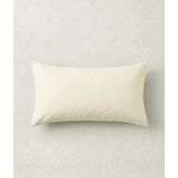 Alpateks Home 50X90CM %100PAMUKLU Saten Yastık Kılıfı Uzun Gizli Fermuarlı Yumuşak Dokulu Yastık Kılıfı 2ADET - Krem