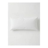 Alpateks Home Pamuk Polyester Beyaz Gizli Fermuarlı 50x90Cm Uzun Yastık Kılıfı 2 Adet
