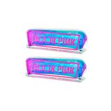 AlpCollection 2 Adet Hologram Blackpink Kpop Kalemlik Fermuarlı Makyaj Çantası HOLOGRAM_BLACKPİNK_KALEMLİK_2ADET