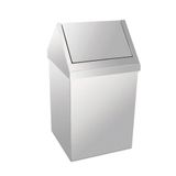 Alper Banyo 3800-325 Krom Çatı Kapaklı Çöp Kovası