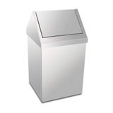 Alper Banyo 3800-345 Krom Çatı Kapaklı Çöp Kovası