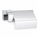 Alper Banyo F1 Model Lüx Krom Kapaklı Tuvalet Kağıdı Askısı, Montajlı Metal WC Kağıtlık, Parlak Krom Banyo Aksesuarı, Duvara Vidalı Tuvalet Kağıtlığı, 5 Yıl Garantili