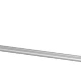 Alper Banyo İris Krom Kaplama Uzun Havluluk, 40 cm, Yapışkanlı ve Vidalı Montajlı Banyo Havlu Askısı, 35 mm Oval Bantlı, Parlak Yüzey