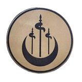 Alperen Ocakları Deri Peç - Arma - Leather PAtch