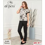 Alperi 78-383 Kısa Kol Bayan Pijama Takımı