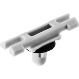 Alpha Auto Part Bmw 3 Serisi F30 E90 E91 Için Nikelaj Cam Klips - 1 Adet - Gri