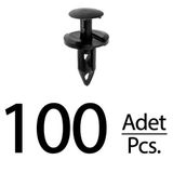 Alpha Auto Part Chrysler, Dodge, Jeep, Land Rover için Tampon Izgara Klipsi- 100 Adet