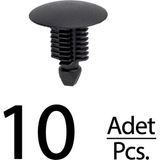Alpha Auto Part Fiat Ducato Peugeot Boxer Citroen Jumper Için Universal Bağlantı Klips - 10 Adet - 0 - Siyah