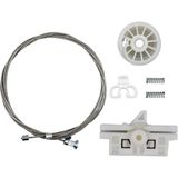 Alpha Auto Part Fiat Fiorino Için Cam Kriko Teli Tamir Takımı- Ön Sağ